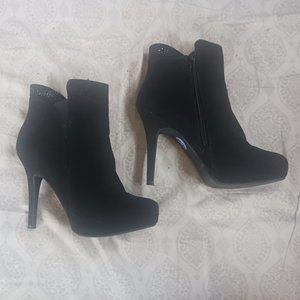 Black Booties - heels